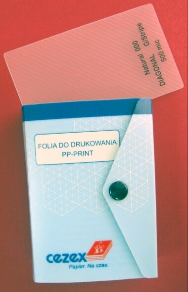 Nowa folia PP-Print Diagonal firmy Cezex